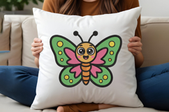 Cute Butterfly Embroidery Design Product Image 3