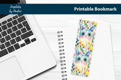 Cute Cat Printable Bookmark