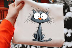 Cute Cat Clipart Sublimation Product Image 2