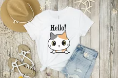 kawaii svg, cat svg, kawaii cat