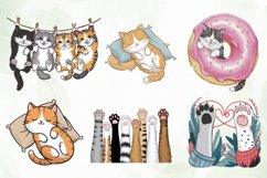 Cute Cats Sublimation Clipart Product Image 4