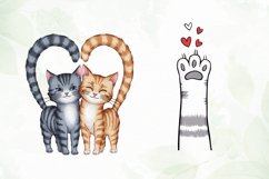 Cute Cats Sublimation Clipart Product Image 7