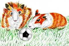 Cute Cavy drawing Product Image 3