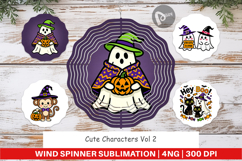 Cute Characters Wind Spinner Product Image 1