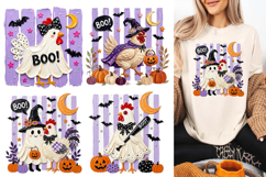 Cute Chicken Halloween PNG Design Product Image 1