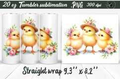 Tumbler wrap | Cute Chicks Product Image 1