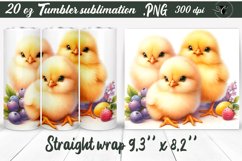 Tumbler wrap | Cute Chicks Product Image 1