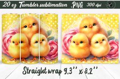 Tumbler wrap | Cute Chicks Product Image 1