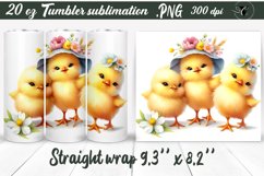 Tumbler wrap | Cute Chicks Product Image 1