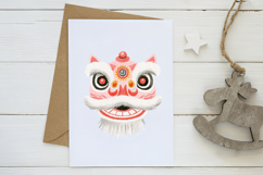 Cute Chinese New Year Watercolor Clipart Product Image 3