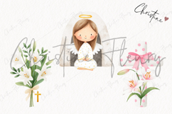 Watercolor Christian Easter Clipart | Easter PNG Product Image 3