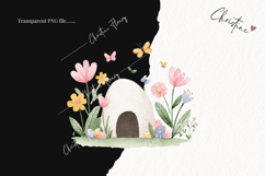 Watercolor Christian Easter Clipart | Easter PNG Product Image 2