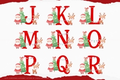 Cute Christmas Alphabet PNG |Sublimation Font Product Image 4