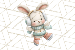Christmas Animals Clipart PNG, Cute Cartoon Holiday Clip Art Product Image 3