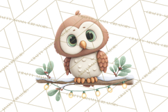 Christmas Animals Clipart PNG, Cute Cartoon Holiday Clip Art Product Image 3