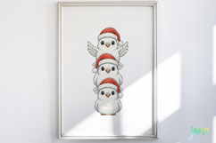 Cute Christmas Animals Stacks PNG Bundle Product Image 6