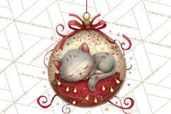 Christmas Ornament Clipart PNG, Whimsical Cute Characters Product Image 2