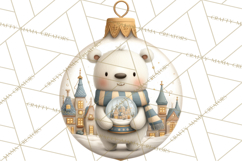 Christmas Ornament Clipart PNG, Whimsical Cute Characters Product Image 2
