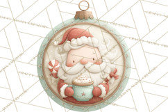 Christmas Ornament Clipart PNG, Whimsical Cute Characters Product Image 2