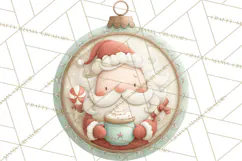Christmas Ornament Clipart PNG, Whimsical Cute Characters Product Image 2