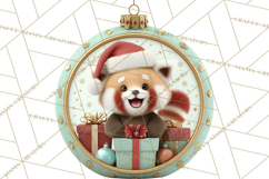 Christmas Ornament Clipart PNG, Whimsical Cute Characters Product Image 3