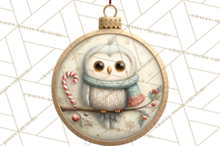 Christmas Ornament Clipart PNG, Whimsical Cute Characters Product Image 4