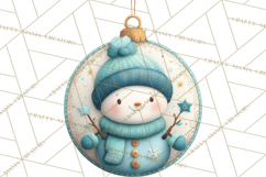 Christmas Ornament Clipart PNG, Whimsical Cute Characters Product Image 2