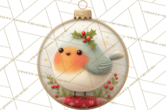 Christmas Ornament Clipart PNG, Whimsical Cute Characters Product Image 3
