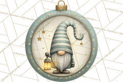 Christmas Ornament Clipart PNG, Whimsical Cute Characters Product Image 5