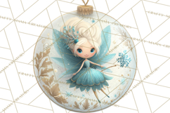 Christmas Ornament Clipart PNG, Whimsical Cute Characters Product Image 3