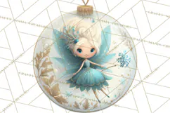 Christmas Ornament Clipart PNG, Whimsical Cute Characters Product Image 3