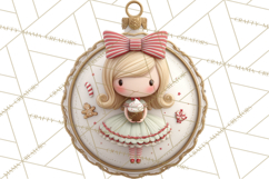 Christmas Ornament Clipart PNG, Whimsical Cute Characters Product Image 3