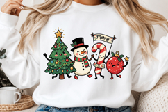 Cute Christmas Characters PNG Product Image 2