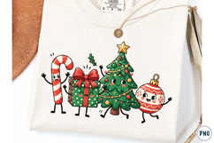 Cute Christmas Characters PNG Product Image 1