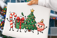 Cute Christmas Characters PNG Product Image 4