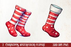 Cute Christmas Clipart Sublimation, Cute Christmas Clipart Product Image 1