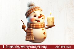 Cute Christmas Clipart Sublimation, Cute Christmas Clipart Product Image 1