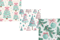 Cute Christmas Digital Paper, Cute Winter Pattern