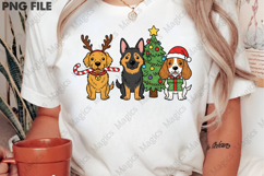 Cute Christmas Dog Lover Sublimation Png Product Image 2