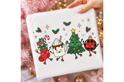 Cute Christmas Friends Png, Kawaii Stocking Cocoa Tree Product Image 3