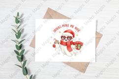 Cute Christmas Ghost Snacks PNG Product Image 3