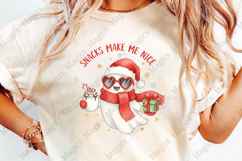 Cute Christmas Ghost Snacks PNG Product Image 4