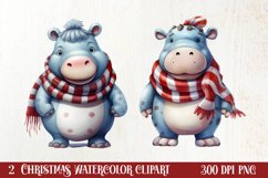 Cute Christmas Hippo Sublimation Clipart, Christmas Hippo Clipart, Christmas Hippo Clipart Bundle, Christmas Hippo Watercolor, Watercolor Christmas Hippo, Christmas Hippo Sublimation, Christmas Hippo, Christmas Hippo Clip Art, Christmas Hippo Sublimation 