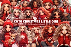 Cute Christmas Little Girl Sublimation Clipart, Cute Christmas Little Girl Clipart, Cute Christmas Little Girl Sublimation, Cute Christmas Little Girl watercolor, Watercolor Cute Christmas Little Girl, Cute Christmas Little Girl Clip Art, Cute Christmas L