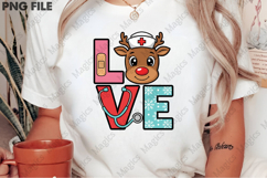Cute Christmas Nurse PNG Product Image 2
