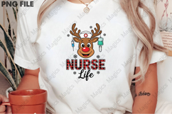 Cute Christmas Nurse PNG Clipart Product Image 2