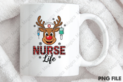 Cute Christmas Nurse PNG Clipart Product Image 4