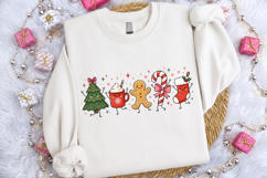 Cute Christmas Png, Doodle Xmas Sublimation Design Product Image 2