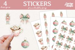 Cute Christmas Printable Stickers