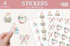 Cute Christmas Printable Stickers